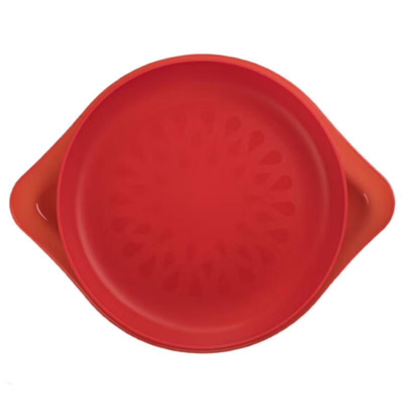 Camellia Double-Layer Food-Grade Fruit Plate