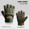 Tactical Gloves Outdoor Cycling Men and Women's Sports Fitness Training Non Slip Breathable Wear-resistant Performance Half Finger Gloves