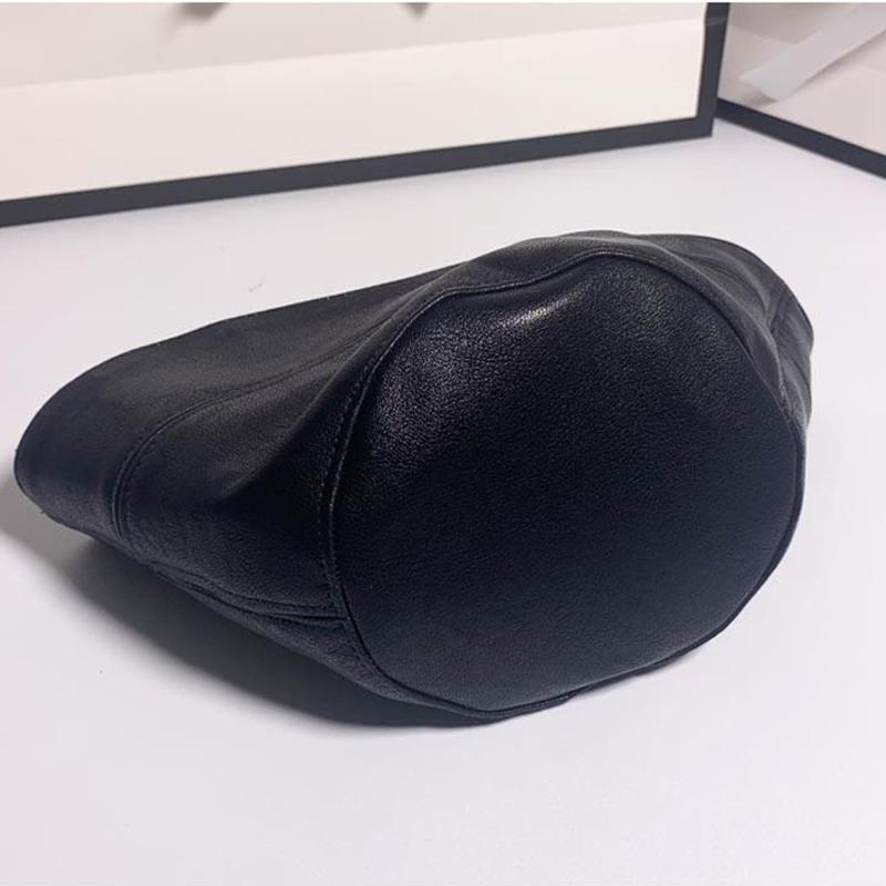 Faux Leather Bucket Hat Women Reversible Pu and Cotton Soild Sun Hat Fashion Autumn Waterproof Fisherman Hats