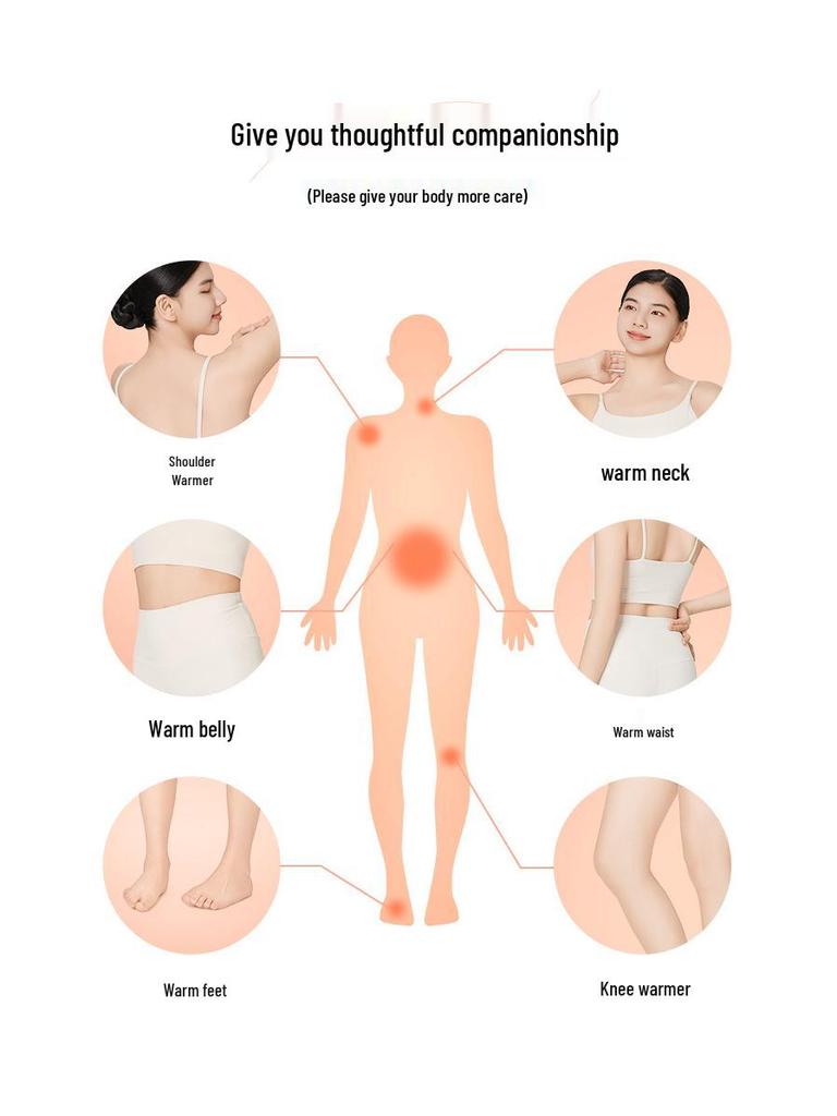 Selvoppvarmende Varme Kroppsplaster - Kuldebeskyttelse Varmepakker, 10-pakning