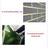 50M Writable High Viscosity Textured Paper 1cm 2cm 3cm 4cm 5cm 10cm Width Yellow Tear Off Tape Spray Paint Masking Art StickersPinstriping Tape 3