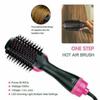 One-Step Hair Dryer Styler Volumizer Straightener Curler Comb Hot Air Brush Gift