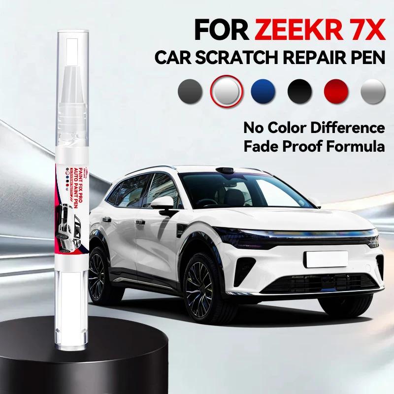 Pojazd do wyłącznego użytku Dla ZEEKR 7X 2024-2025 CX1E Pisak do naprawy lakieru Poprawka Usuwanie zarysowań DIY Akcesoria samochodowe Czarny Biały