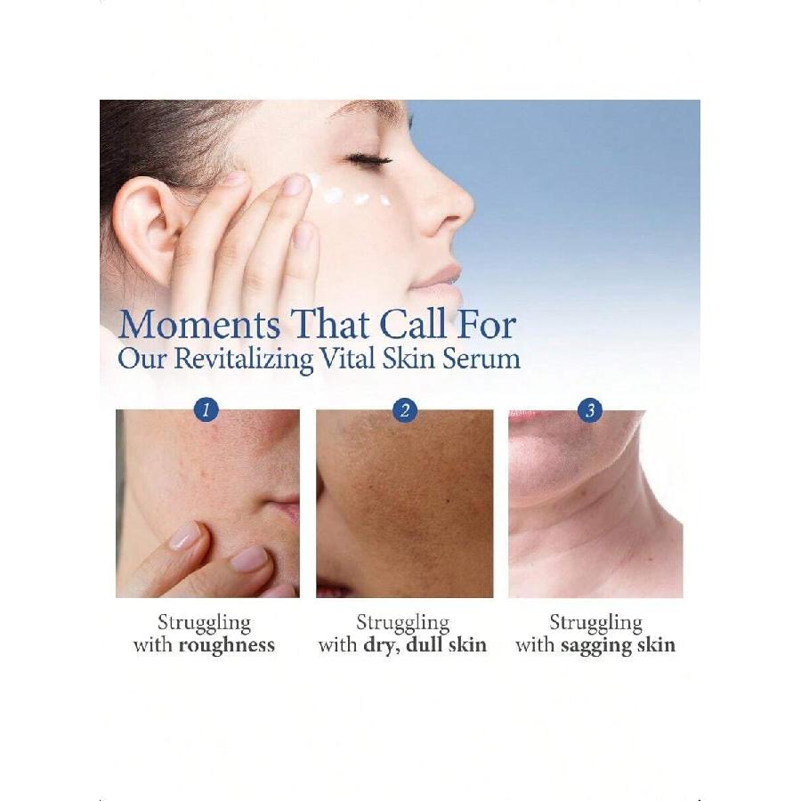 Banobagi Rejuvenating Vital Serum 30ml| Hydrating Serum For Dry Sensitive Skin | Korean Vitamin C Serum For Face Wrinkle Remover | Skin Barrier