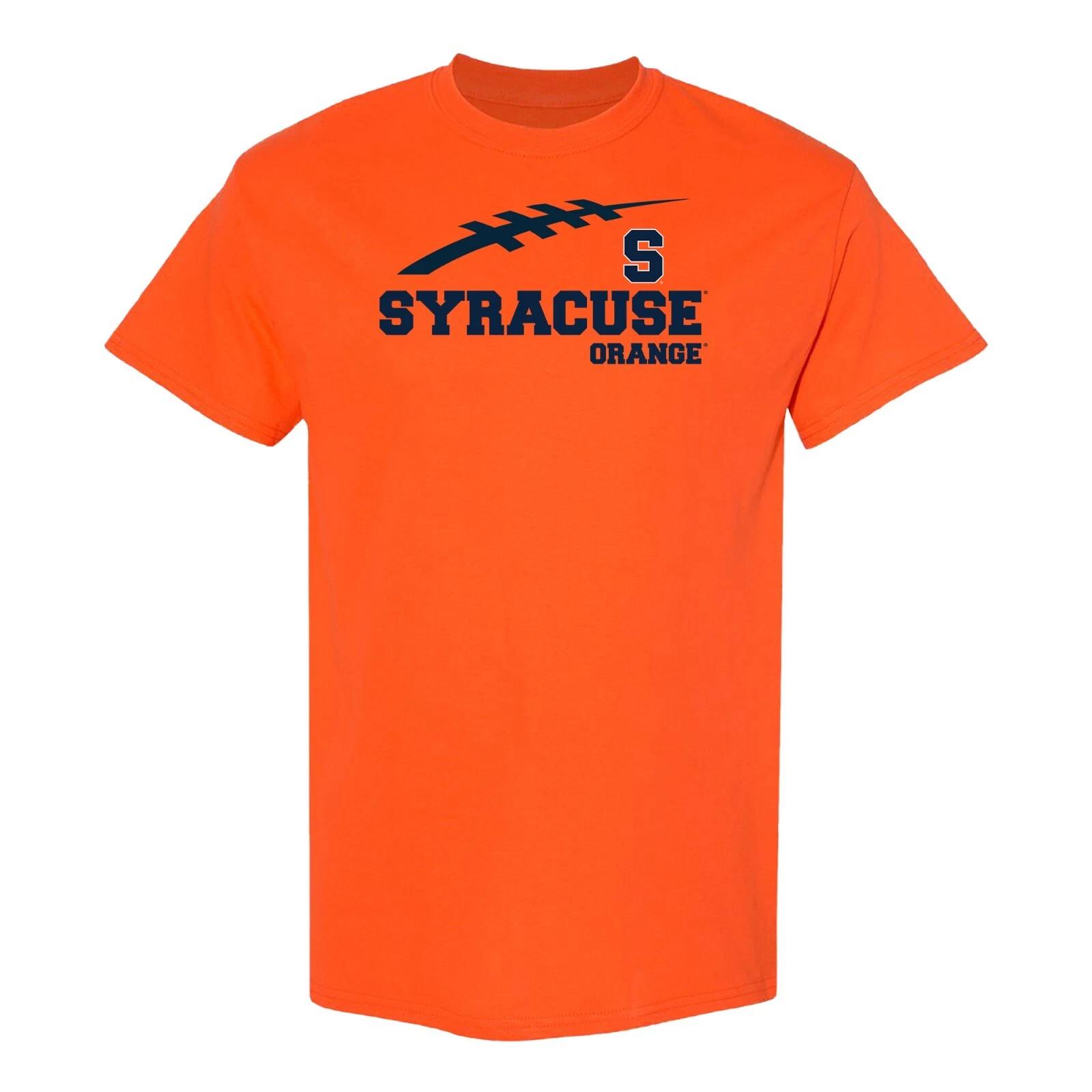 Syracuse Orange Football Horizon T-Shirt - Orange 2XL