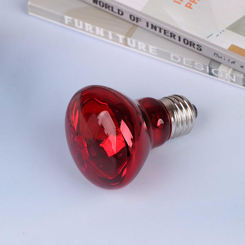 25/40/50/60/75/100W E27 Uva Poultry Bulb Infrared Night Light Day Poultry Heating Bulb For Plants Amphibians Reptile Pets