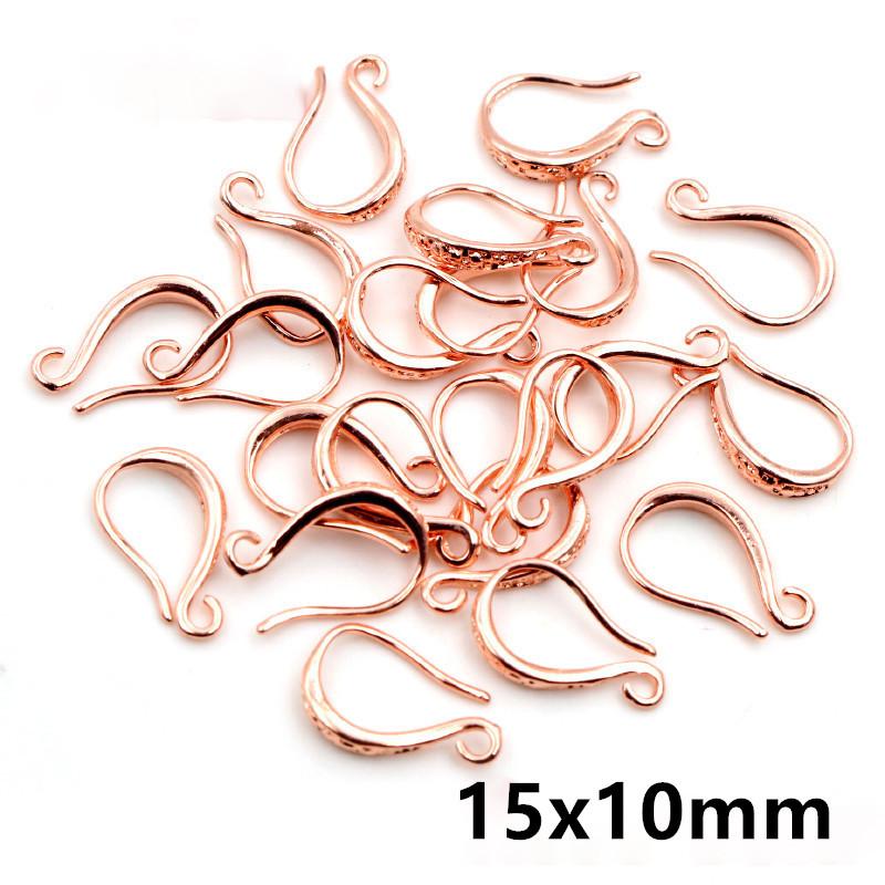 20pcs Craft Brass Small Earring Hooks Wire 4 Styles French Lever Earrings Hooks DIY Jewelry Making Accessories Findings