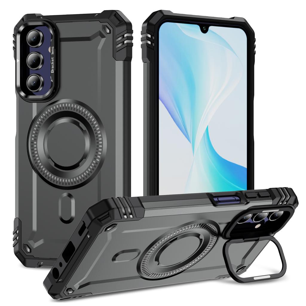 Metal Camera Kickstand Wireless Charging Tough Armor Phone Case for Motorola Moto G 5G 2024 2023 G Play 2024 5G G Stylus