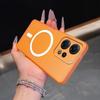 Frosted Semi Clear Magnetic Phone Case for OPPO Reno15 5G Soft TPU Shockproof Cover