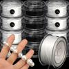 180m White Strong Elastic Crystal Beading Cord 0.8mm for Bracelets Stretch Thread String Necklace DIY Jewelry Making Cords Line