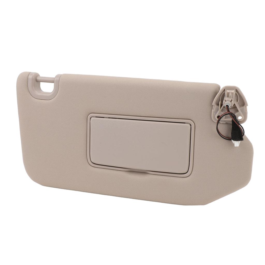 Sun Visor Left Drive Side Sunshading Elegant Beige Makeup Mirror Sun Shielding Board for Pathfinder