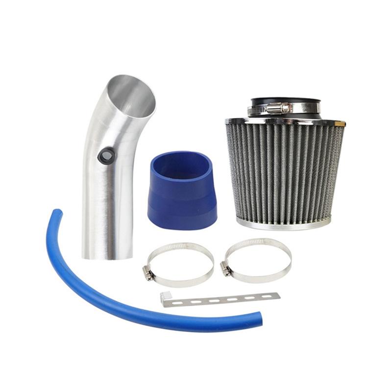

76Mm Intake Pipe Kit Car Turbo Pip Air Filter Mushroom Head Intake Sleeve Cold Air Intake Kit
