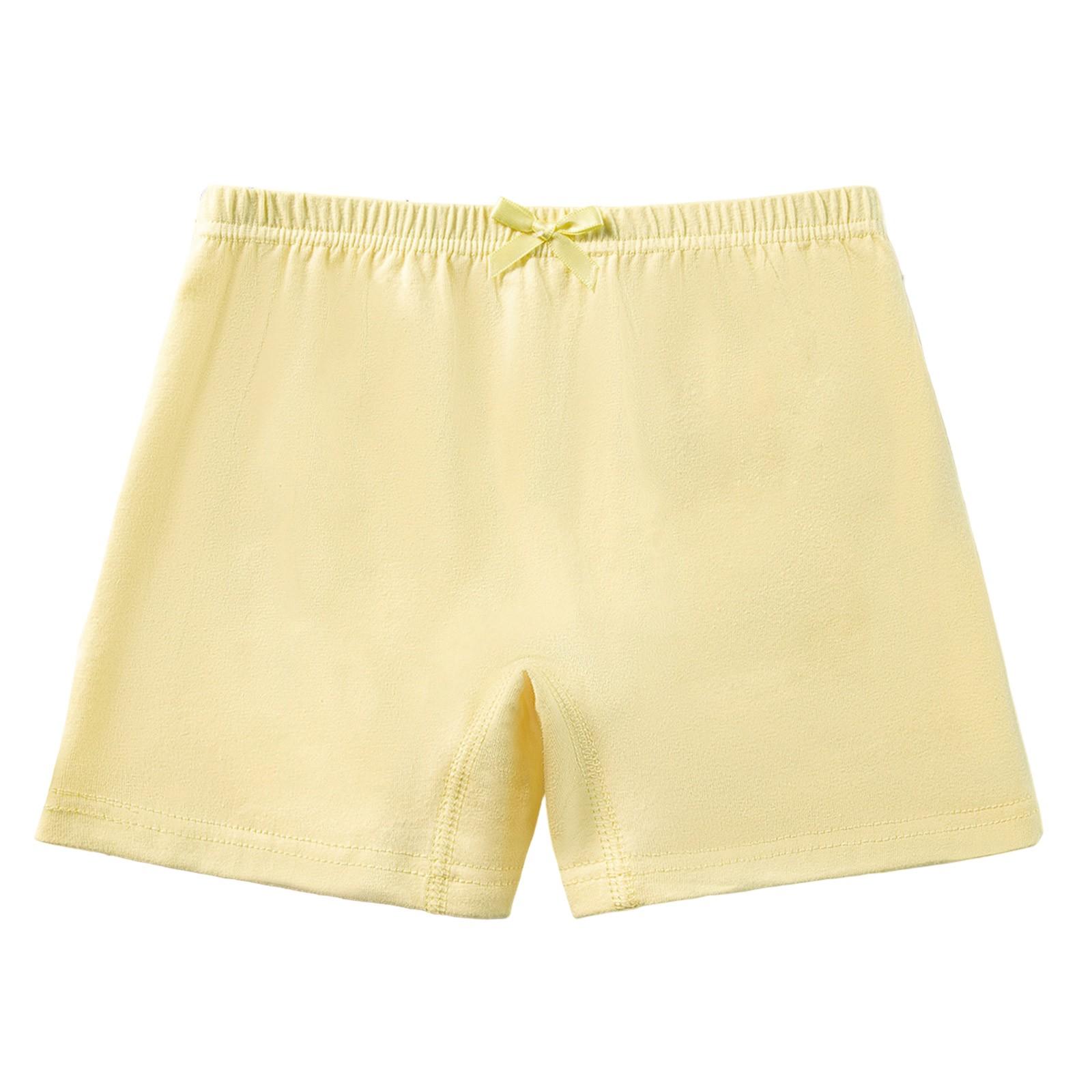 

Летние защитные брюки с тремя точками для девочек, нижнее белье, леггинсы XL жёлтый