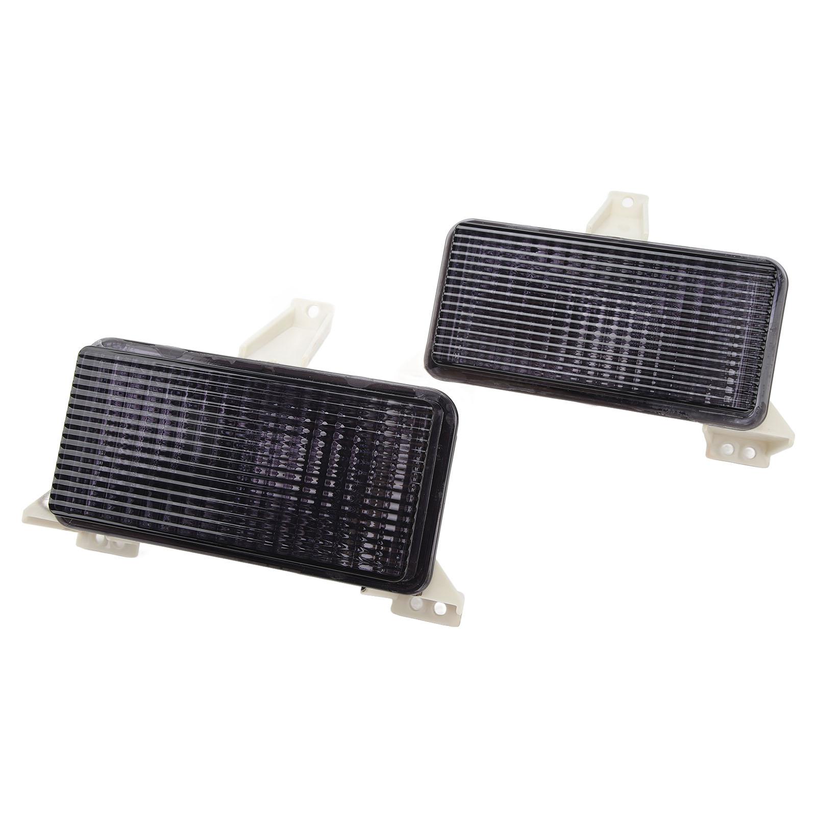 

2 шт. набор маркерных сигнальных фонарей, черный, высокая видимость, водонепроницаемый, устойчивый к царапинам, замена для