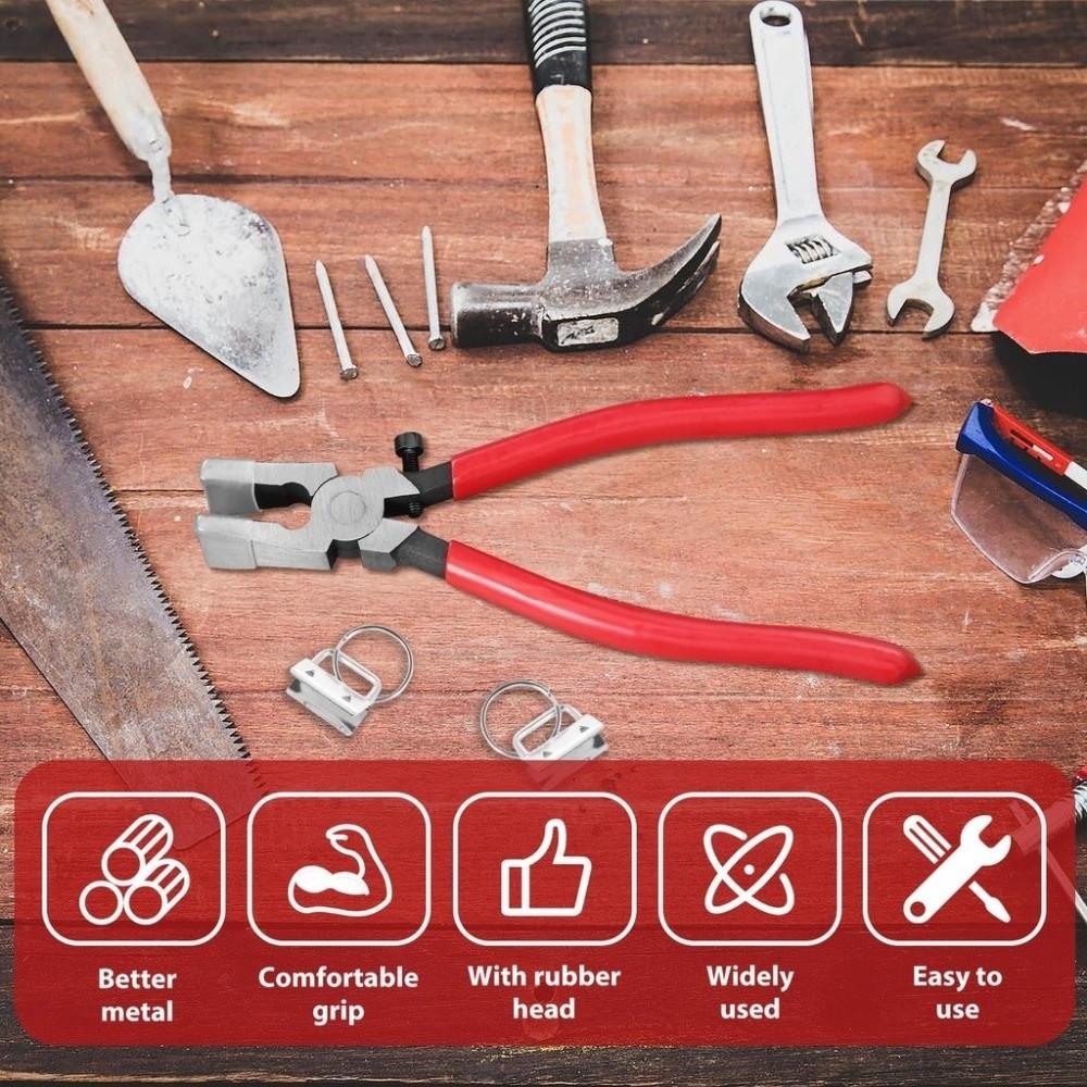 41 Pcs Pliers Bag Strap Hardware DIY Jewelry Making Tools Gold Key Fob Hardware Set  Hardware Repair