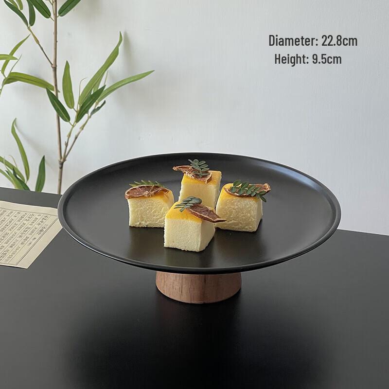 

Stainless Steel High-Footed Serving Tray