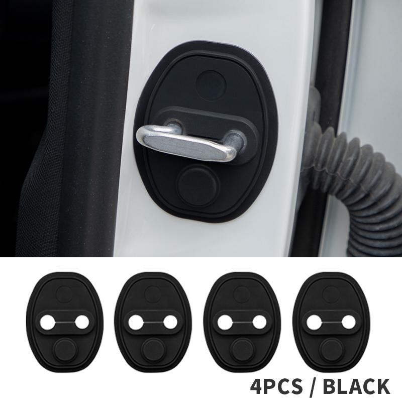 

Car Door Lock Buffer Shock fluorescence Absorber Silicone Cushion Universal Car Door Closing Sound Deadener Damper Antirust Prot