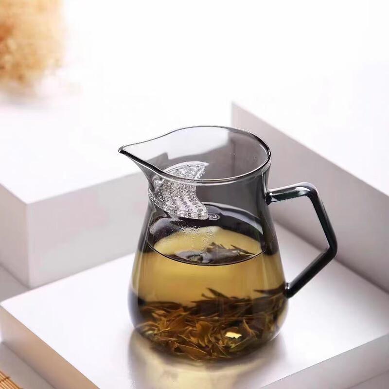 Shangqi Glass Tea Cup with Integrated Infuser