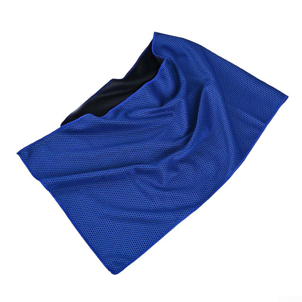 

Полотенце для кемпинга Cold Sensation, быстросохнущее, летнее, для бега 30*80cm темно-синий