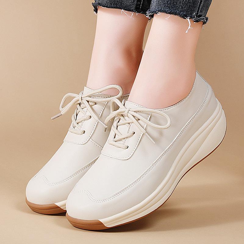 

Sneakers women s new spring and autumn shoes women s breathable women s shoes comfortable and lightweight shock-absorbing running shoes 43 білий