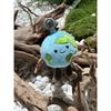 Simulations-Erde Plüschtier Tasche Schlüsselanhänger Planeten im Sonnensystem Weiche Puppen Spielzeug Cartoon Sternenstil Geburtstagsgeschenk für Kinder