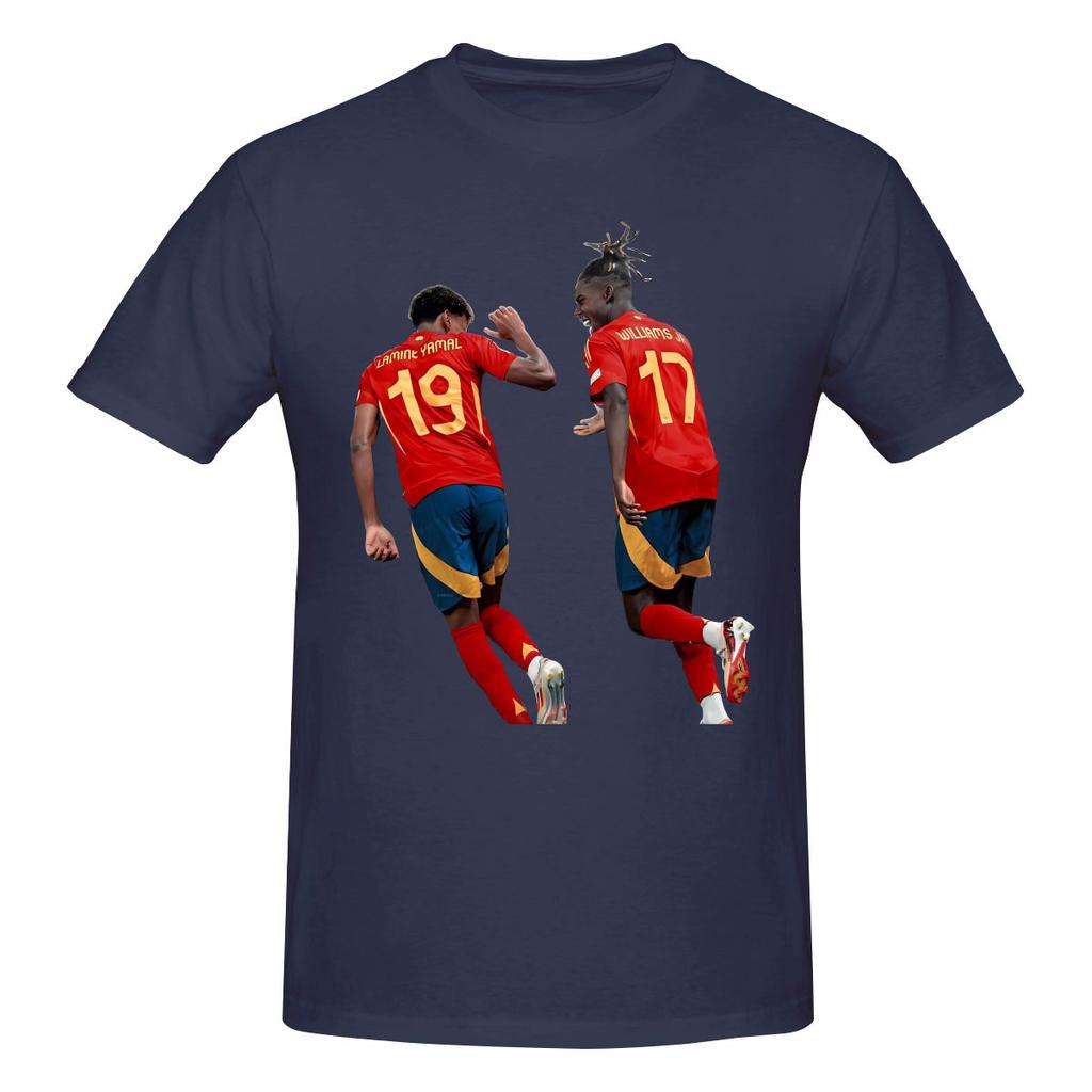 Camiseta Estampada Unisex Divertida Lamine Yamal Nico Williams Camiseta Unisex Baloncesto