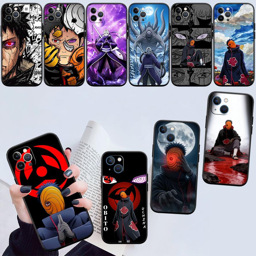 RA27 NARUTO Uchiha Obito Phone Case for Samsung Galaxy S20 S21 S22 Ultra FE + Plus A21S A22 A24 A25 A26 A30 A30S A31