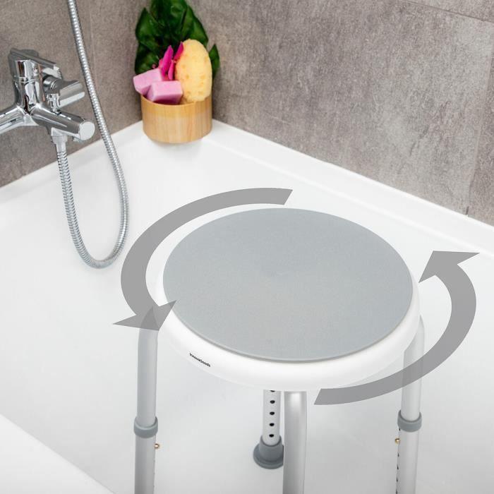 Swiveling and Adjustable Bath Stool Roshawer InnovaGoods