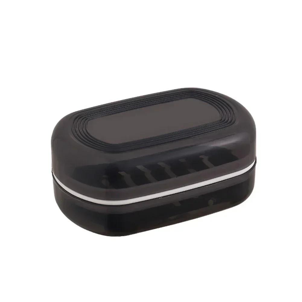 

Soap Box Portable Travel Soap Case Drain Soap Holder With Lid Waterproof Container Soap Dishes Bathroom Sealing Organizer