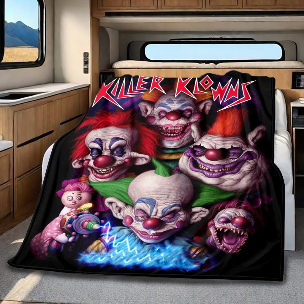 Killer Klowns Horror Soft Comfortable All Seasons Sofa Office Naps Outdoor Travel Perfect Great Gift