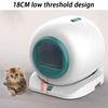 65L Automatic Cat Litter Box Self Cleaning Large Cats Litter Box APP Smart Closed Cat Toilet Dual Deodorization Pet Supplies