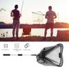 Integrated Waterproof Aluminum Alloy Telescopic Triangular Folding Portable Nanometer Fishing Net Tool Accessory95cm