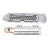 M.2 NVME SSD Heat Sink Professional Efficient Replacement Heatsink Kit with Dust Cover for PS5 Conso