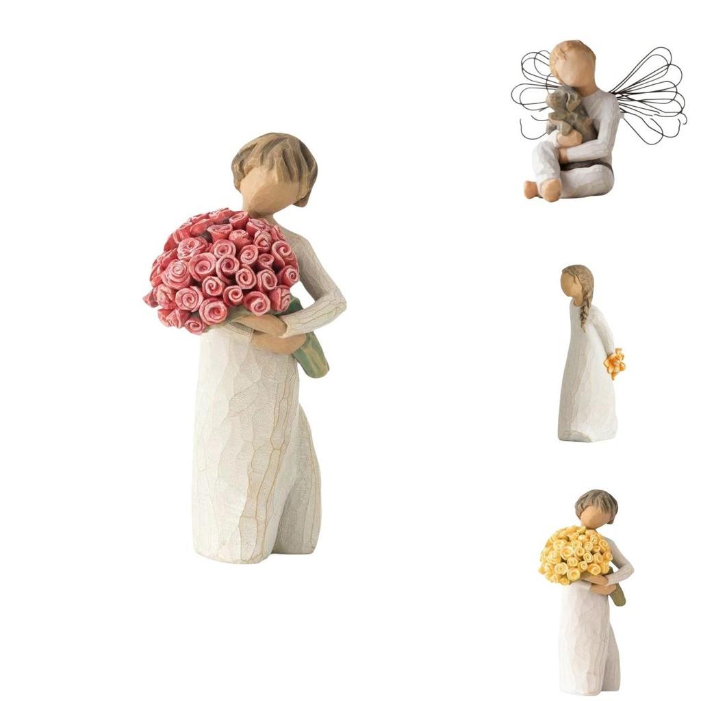Romantic Family Themed Resin Craft Figurine For Home Decor Ideal For Valentine's Day Gift