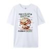Cute Duck Today Is Slap An Idiot Day I M Gonna Be So Busy White T Shirt Men Anime T Shirts Japan Style
