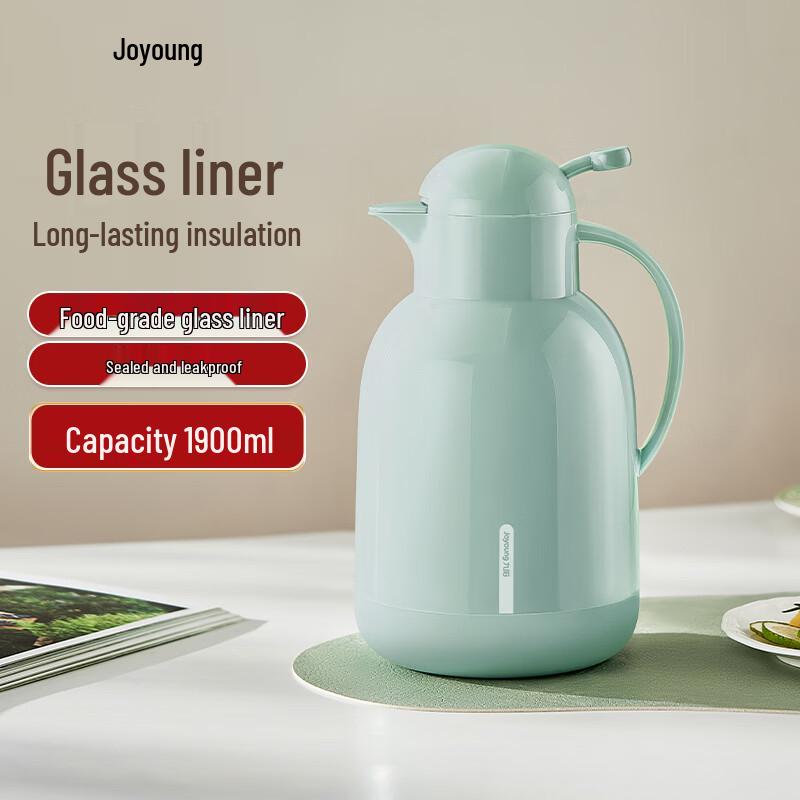 Joyoung Large Capacity Glass Liner Thermos