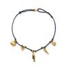 Hot Selling Popular Color Rope Necklace Ocean Small Fish Stainless Steel Pendant High Quality Color Necklace Fashion Items