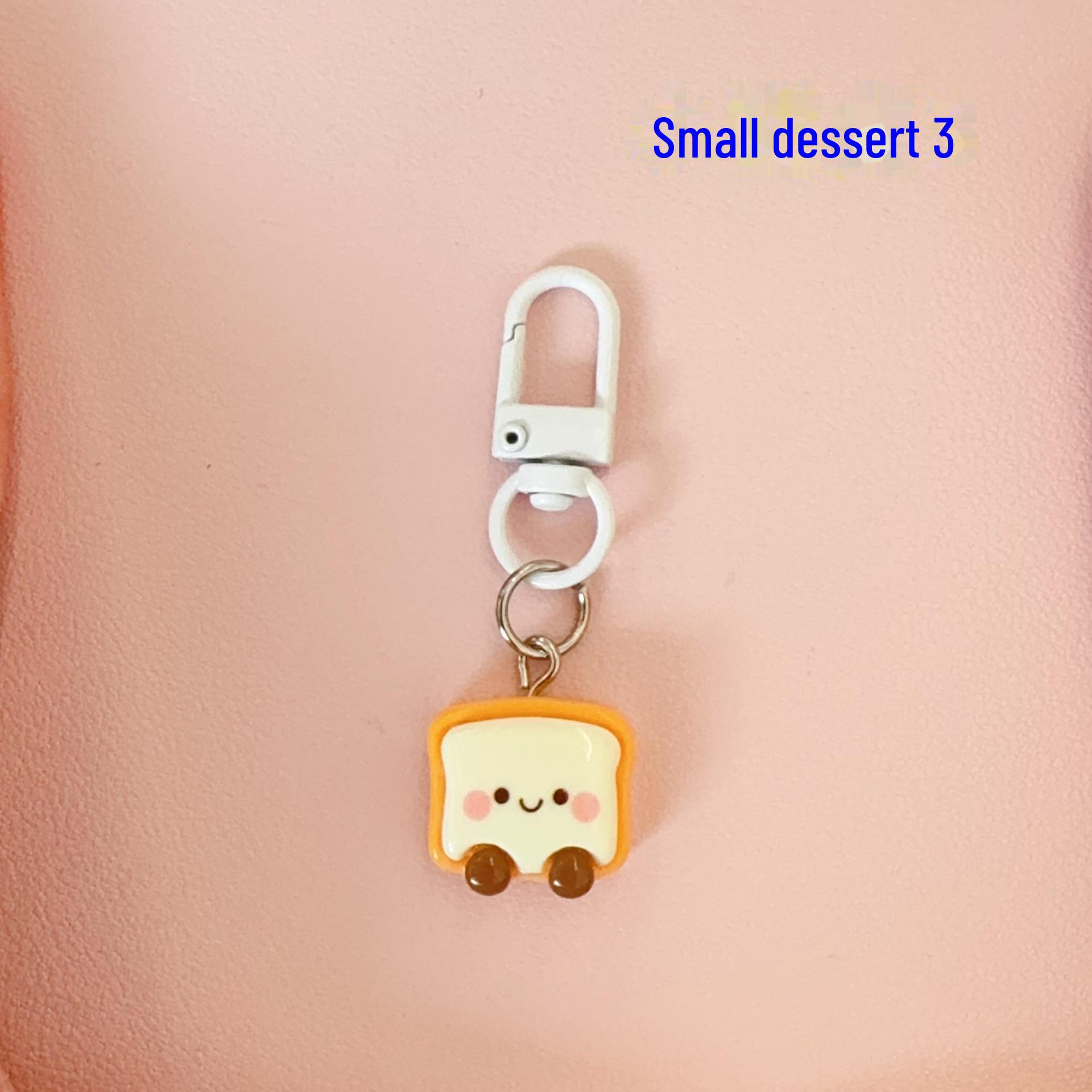 

Милый мультяшный брелок-подвеска в виде торта для студентов и пар - милый аксессуар для сумки и небольшой подарок