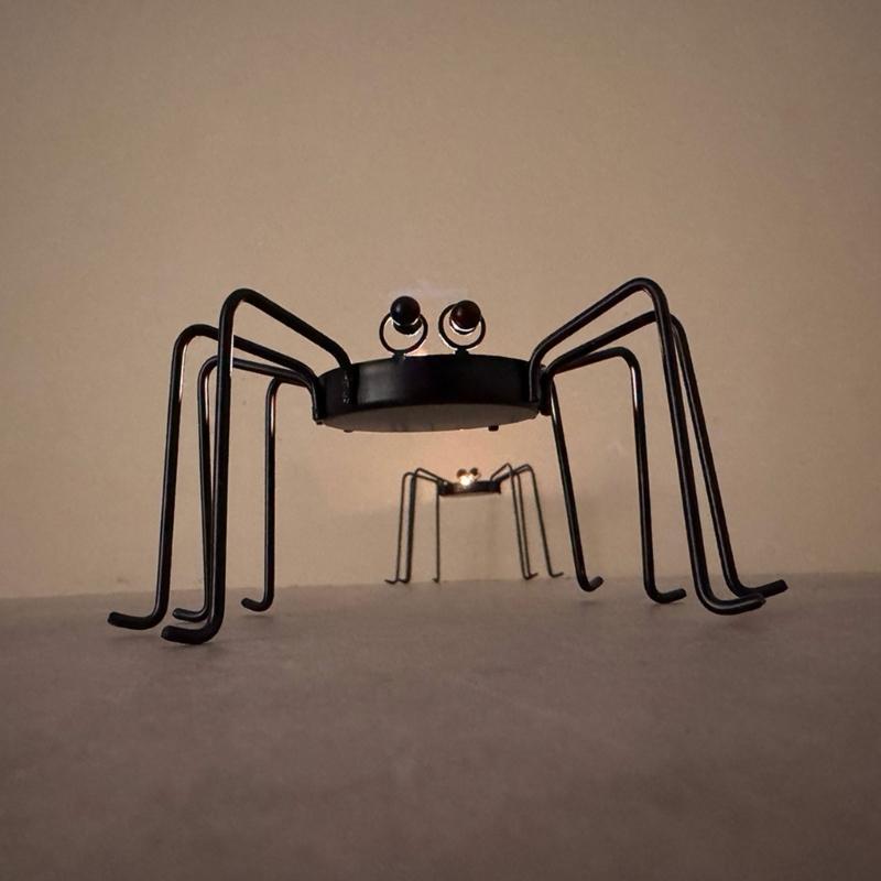 Halloween Candle Holders Spiders Tealight Candle Holders Halloween Party Decorations Candlestick Holders Home Decors