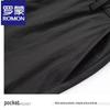 ROMON Men's Elastic Waist Casual Straight Long Pants