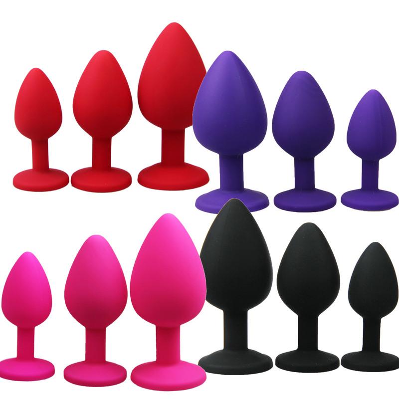 Adult Booty Beads Anal Sex Toys butt plug For Women & Men Anus Products Silicone diamond Erotic Butt Plugs Crystal Jewelry toys