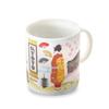 Ren Mug Cup 370ml (Japanorama Travel - KYOTO) Coffee Tea Milk Soup Large Capacity Made Japan Mino Ware Ceramic Microwave Dishwasher Safe Size Local