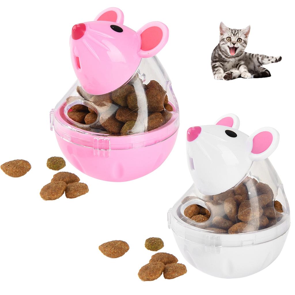 Interactive  Ball Cat Toy Cat Leaking Food Toy Cat Toy, 2 Count