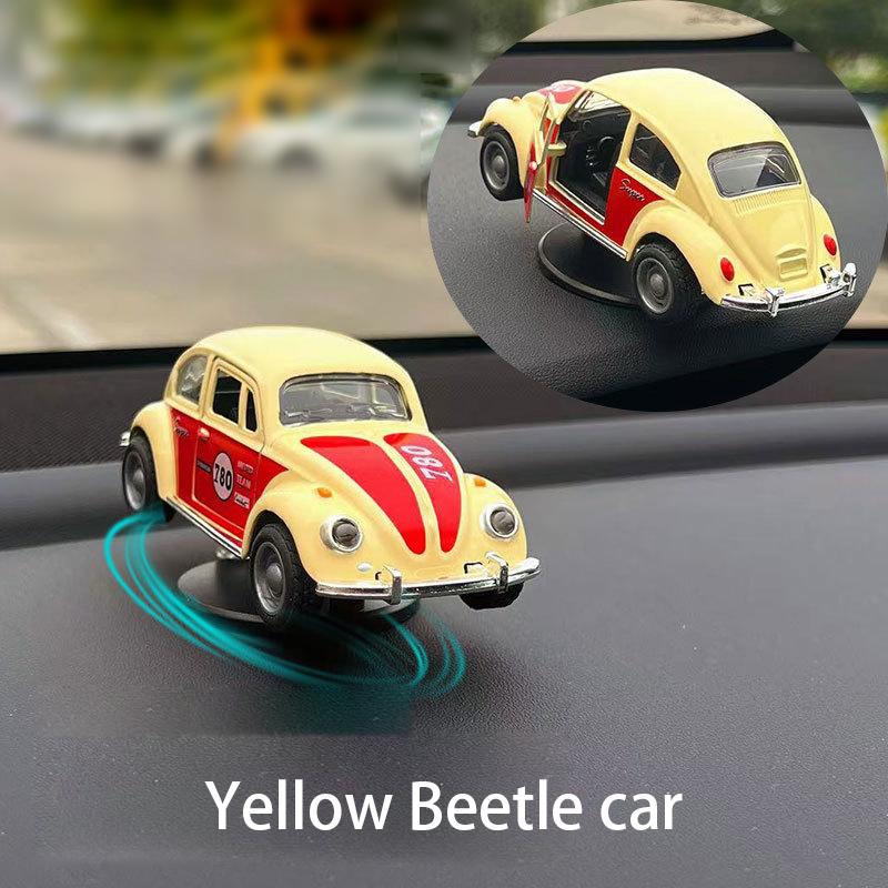 Car Turning Drift Ornament Drifting AE68 Car Ornament Fun Decoration of Car Center Console McQu Beetle Car Model Drift Alloy