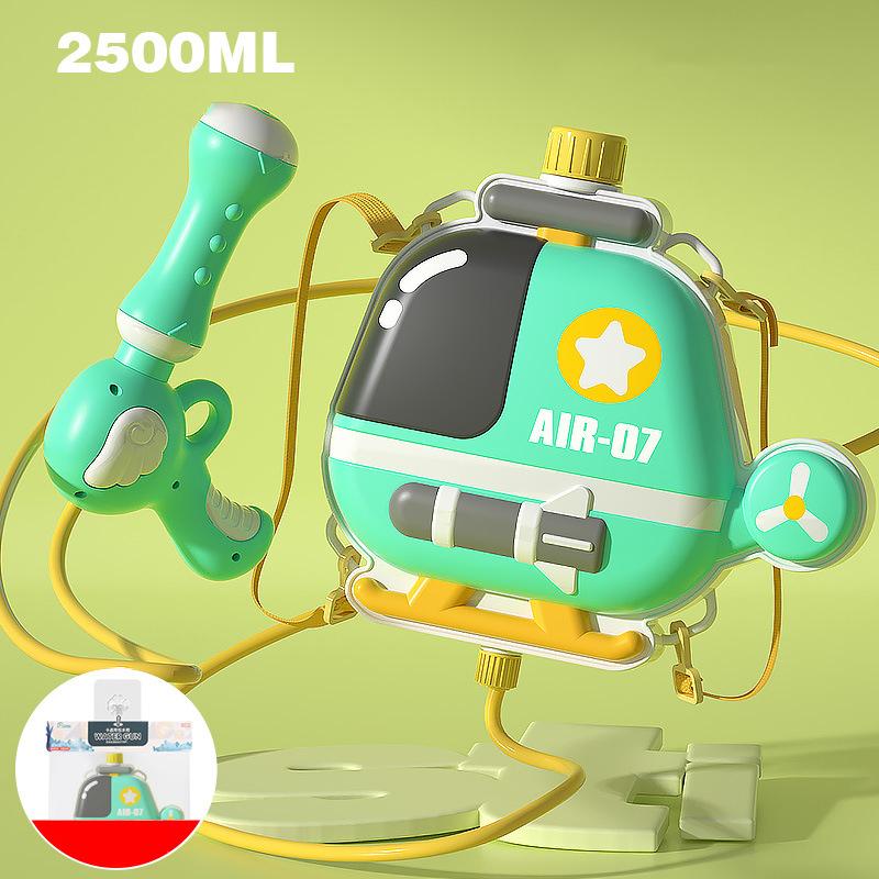 

Мультяшный рюкзак, игрушка-водяной пистолет, фигурка, игрушки для игр на открытом воздухе, на пляже, выдвижной водяной пистолет, подарок для мальчика, девочки, детей A4