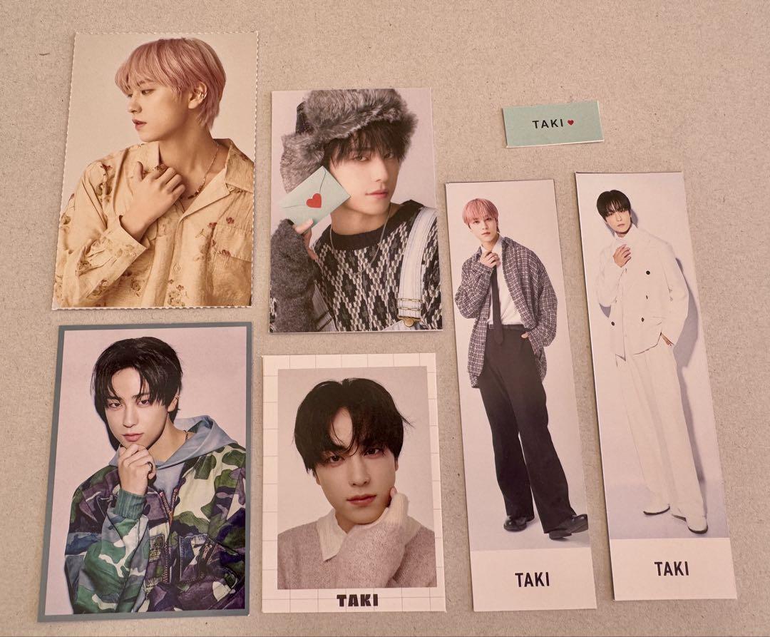 

[USED] &TEAM TAKI Taki Appendix Men s Preppy Trading Card Bookmarker
