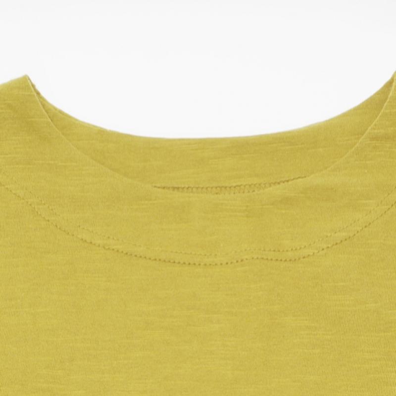 Shop Women Slab Spring Round Neck Plain T shirT Dai Wsh 1001 Pink