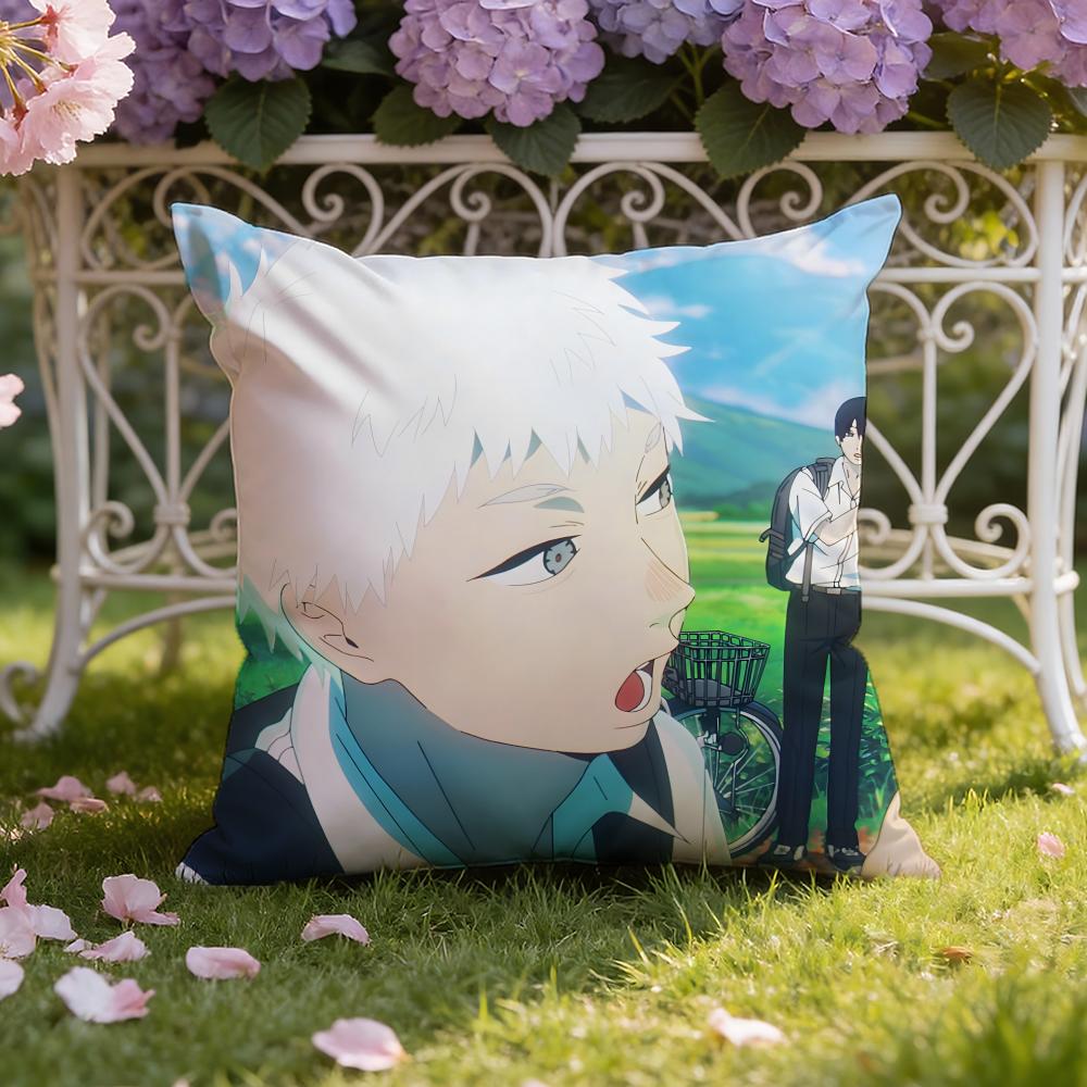 Anime T-The S-Summer Hikaru D-Died Cushion Cover Home & Car Dual-Scene Pillow Cover: Reversible for Premium Comfort