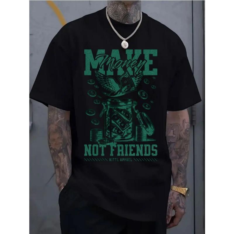 

Европейские размеры Мужская повседневная спортивная рубашка с коротким рукавом, Модный 2D-принт, Эластичная и удобная S чёрный