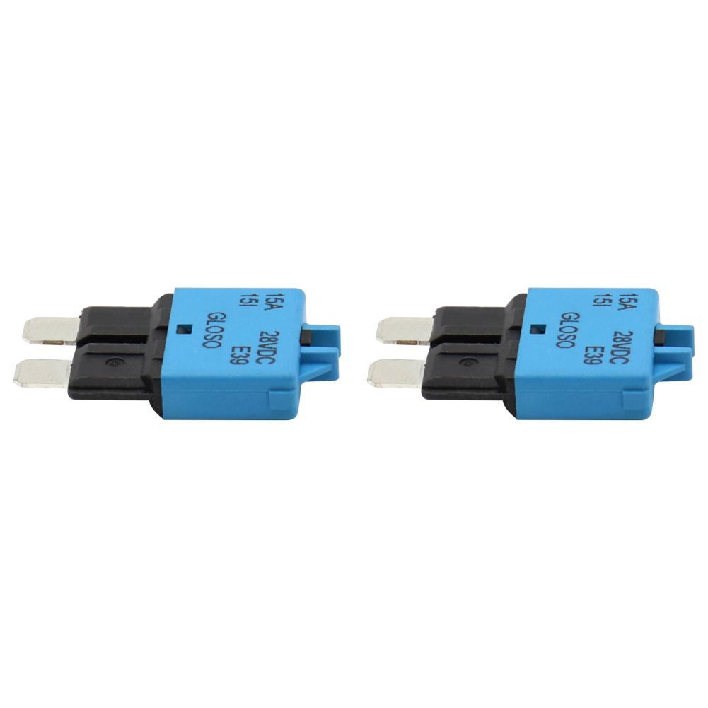 1-3 buc 15A resetare manuală adaptor siguranță întrerupător de circuit auto lamă siguranță resetare manuală resetabilă 28V DC pentru RV-uri bărci ATC